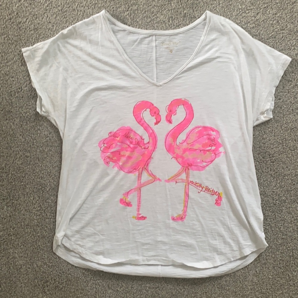 Lilly Pulitzer Flamingo Shirt